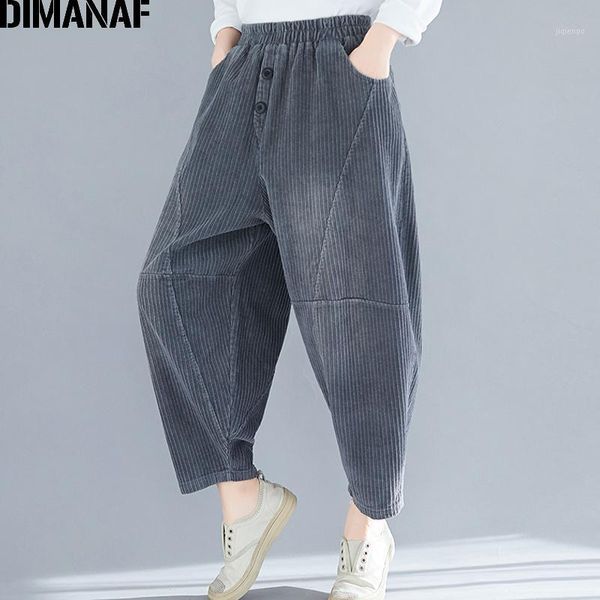 dimanaf autumn winter plus size women long pants thicken corduroy vintage female trousers elastic waist loose spliced pantalones1, Black;white
dimanaf autumn winter plus size women long pants thicken corduroy vintage female trousers elastic waist loose spliced pantalones1, Black;white