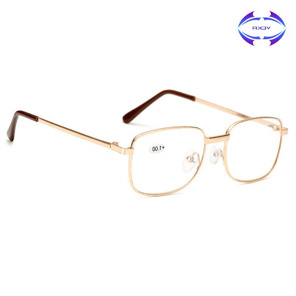 vcka square reading glasses metal frame glass lenses female male women men eyewear +1.0 +1.5 +2.0 +2.5 +3 +3.5 +4.0
vcka square reading glasses metal frame glass lenses female male women men eyewear +1.0 +1.5 +2.0 +2.5 +3 +3.5 +4.0