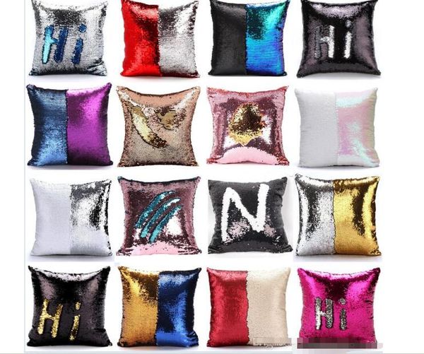 sequin pillow case cover mermaid pillow cover glitter reversible sofa magic double reversible swipe cushion cover home decorative, Silver
sequin pillow case cover mermaid pillow cover glitter reversible sofa magic double reversible swipe cushion cover home decorative, Silver