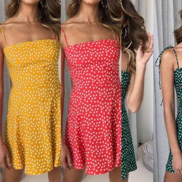 65zck 2019 sling mini dot dress women's 2019 women's mini polka dot suspender suspender skirt sling polka skirt dress smahm, Black;gray
65zck 2019 sling mini dot dress women's 2019 women's mini polka dot suspender suspender skirt sling polka skirt dress smahm, Black;gray