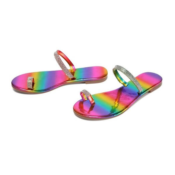 slippers 2021 summer shoes women rhinestone thong design colorful street flip flops outdoor open toe beach slides sandals, Black
slippers 2021 summer shoes women rhinestone thong design colorful street flip flops outdoor open toe beach slides sandals, Black
