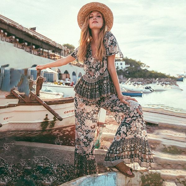 2020 весна лето пляж отдых отпуск bohemian v-образным вырезом рыхлый два куска костюм костюм лучшие брюки набор с коротким рукавом top длинн, Gray
2020 весна лето пляж отдых отпуск bohemian v-образным вырезом рыхлый два куска костюм костюм лучшие брюки набор с коротким рукавом top длинн, Gray
