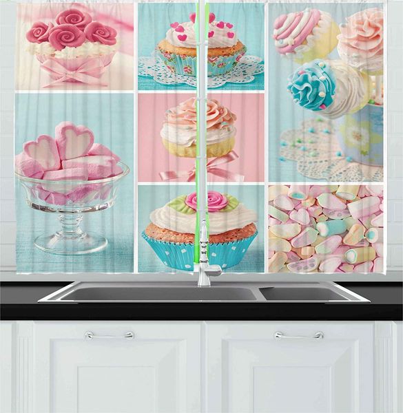 coffee kitchen curtains collage of cupcakes and marshmallows in pastel colors ps window drapes for kitchen cafe decor 55 x
coffee kitchen curtains collage of cupcakes and marshmallows in pastel colors ps window drapes for kitchen cafe decor 55 x