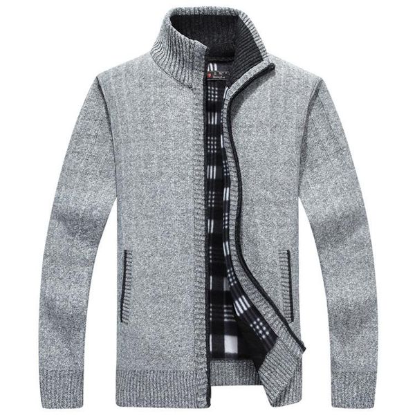 зима mans свитер толстый zipper теплый кардиган сыпучие-fit plus мужчины velvet coat, White;black
зима mans свитер толстый zipper теплый кардиган сыпучие-fit plus мужчины velvet coat, White;black