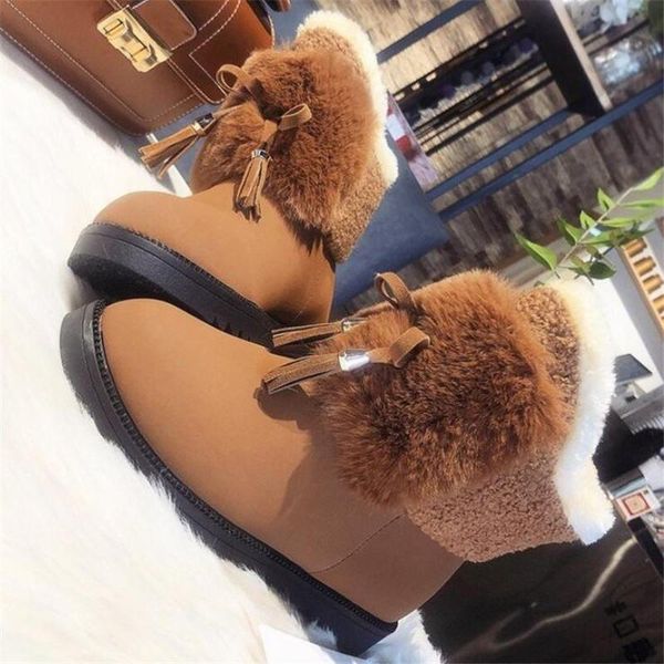 snow boots women 2020 new winter plus velvet low tube casual warm non-slip women's boots fashion womens shoes platform, Black
snow boots women 2020 new winter plus velvet low tube casual warm non-slip women's boots fashion womens shoes platform, Black