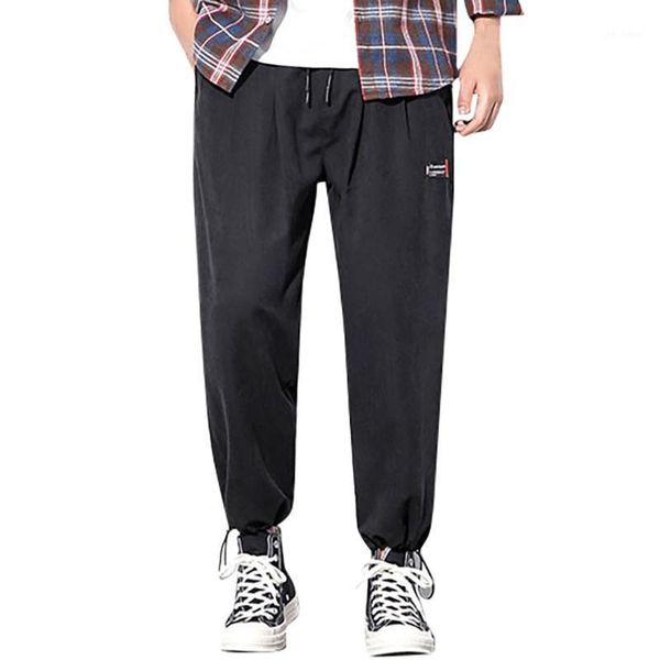vogue men cotton linen trousers pants summer casual solid pants fitness trousers long harem homme1, Black
vogue men cotton linen trousers pants summer casual solid pants fitness trousers long harem homme1, Black