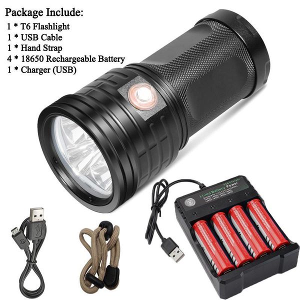 7600lums светодиодный фонарик 6 15 18 x t6 светодиодный фонарь факел 3 режимы usb зарядка linterna лампы портативный прожектор power bank li
7600lums светодиодный фонарик 6 15 18 x t6 светодиодный фонарь факел 3 режимы usb зарядка linterna лампы портативный прожектор power bank li