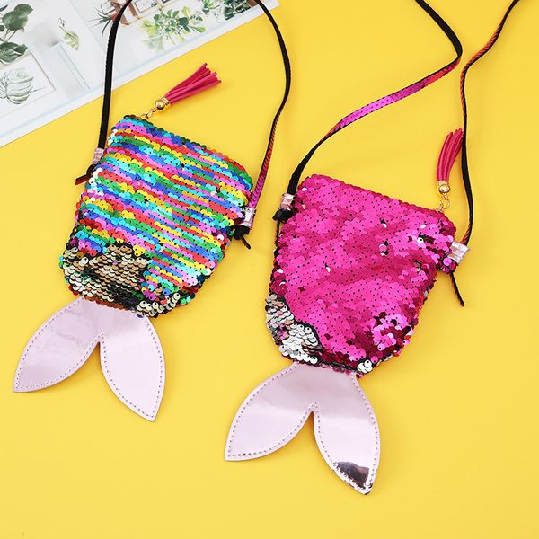 new fashion womens zipper crossbody shoulder bag girls creative mermaid tail sequin coin purse, Red;black
new fashion womens zipper crossbody shoulder bag girls creative mermaid tail sequin coin purse, Red;black