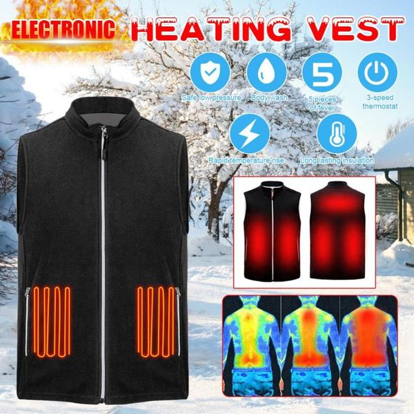 5 heating zones heated vest usb electrical heated jacket winter warm fast heat men clothes outdoor tactical vest camping, Gray;blue
5 heating zones heated vest usb electrical heated jacket winter warm fast heat men clothes outdoor tactical vest camping, Gray;blue