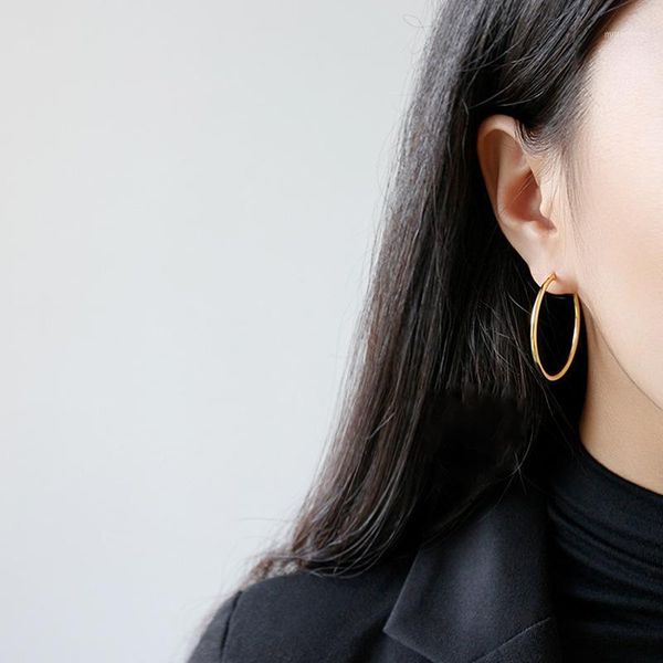hoop & huggie vivilady sterling-925silver-jewelry gold color circle women earrings minimalist style female trendy jewelry bijoux1, Golden;silver
hoop & huggie vivilady sterling-925silver-jewelry gold color circle women earrings minimalist style female trendy jewelry bijoux1, Golden;silver