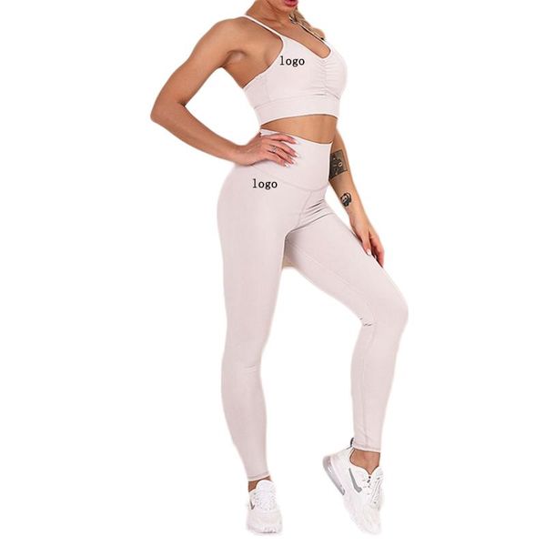 yoga outfits custom logo women activewear seamless matched leggings gym set, White;red
yoga outfits custom logo women activewear seamless matched leggings gym set, White;red