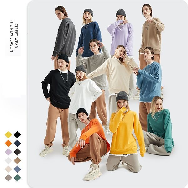 2020 autumn thin 12-color cotton terry sports sweatshirt loose pullover round neck solid color men women couple gym sweatshirts, White;black
2020 autumn thin 12-color cotton terry sports sweatshirt loose pullover round neck solid color men women couple gym sweatshirts, White;black