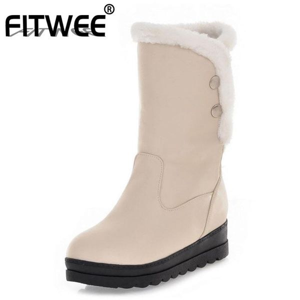 boots fitwee size 34-42 women mid calf flats slip on round toe shoes plush fur warm winter fashion party footwear, Black
boots fitwee size 34-42 women mid calf flats slip on round toe shoes plush fur warm winter fashion party footwear, Black
