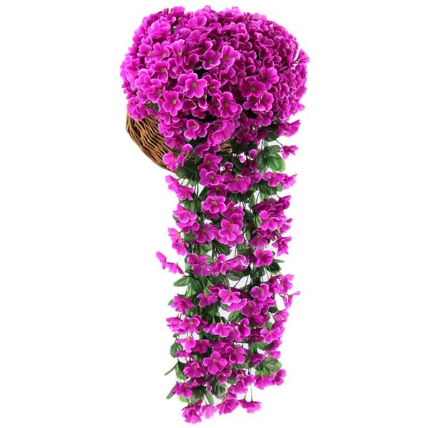 decorative flowers & wreaths 80cm 18 branch 220 violets wall hanging artificial vine purple pink red for home party decoration with green le
decorative flowers & wreaths 80cm 18 branch 220 violets wall hanging artificial vine purple pink red for home party decoration with green le