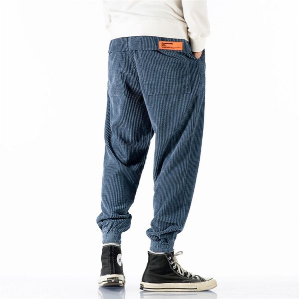 not vulgar corduroy wide leg corset casual men's trousers american wick pants men's pants trousers youth loose capris wlhjp, Blue
not vulgar corduroy wide leg corset casual men's trousers american wick pants men's pants trousers youth loose capris wlhjp, Blue