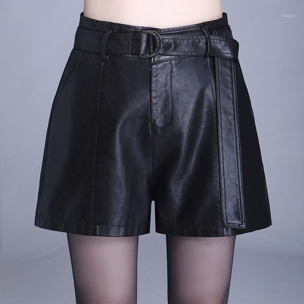women's shorts women high waist pu leather chic wide leg faux black grey rice white autumn winter loose 20211, White;black
women's shorts women high waist pu leather chic wide leg faux black grey rice white autumn winter loose 20211, White;black