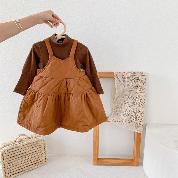 girl's dresses kids dress winter girl princess cotton t-shirts turtleneck long sleeve undershirt baby clothes christmas outfit, Red;yellow
girl's dresses kids dress winter girl princess cotton t-shirts turtleneck long sleeve undershirt baby clothes christmas outfit, Red;yellow