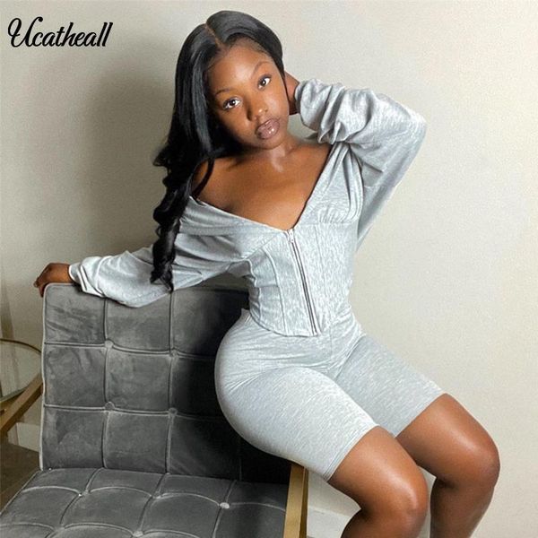 two pieces set women zipper hoodie autumn long sleeve short jacket +elastic skinny pants tracksuit 2 piece matching set1, White
two pieces set women zipper hoodie autumn long sleeve short jacket +elastic skinny pants tracksuit 2 piece matching set1, White