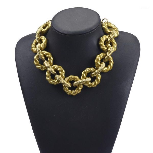 BK Punk Big Circle Cuban Gold Resin Choker Necklace Exaggerated Statement Large Chain Collares Women Fashion Jewelry1, Golden;silver
BK Punk Big Circle Cuban Gold Resin Choker Necklace Exaggerated Statement Large Chain Collares Women Fashion Jewelry1, Golden;silver
