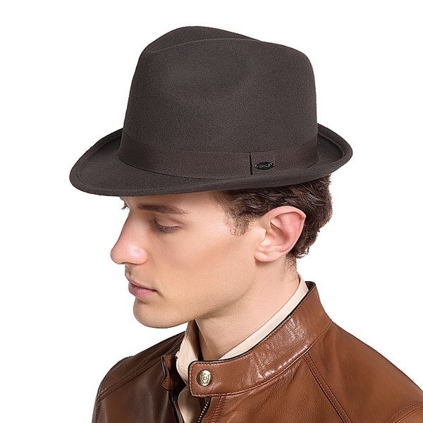 sedancasesa new england style christmas fedora jazz hat men women 100% wool female male trilby cap hats with ribbon fm026082 t200508, Blue;gray
sedancasesa new england style christmas fedora jazz hat men women 100% wool female male trilby cap hats with ribbon fm026082 t200508, Blue;gray