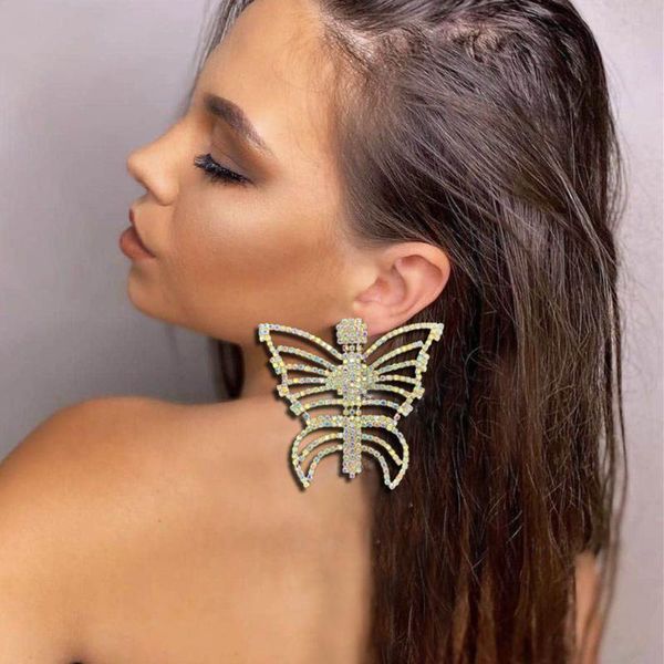 dangle & chandelier novelty style rhinesotne butterfly charms earrings for women fashion jewelry maxi trendy statement accessories, Silver
dangle & chandelier novelty style rhinesotne butterfly charms earrings for women fashion jewelry maxi trendy statement accessories, Silver