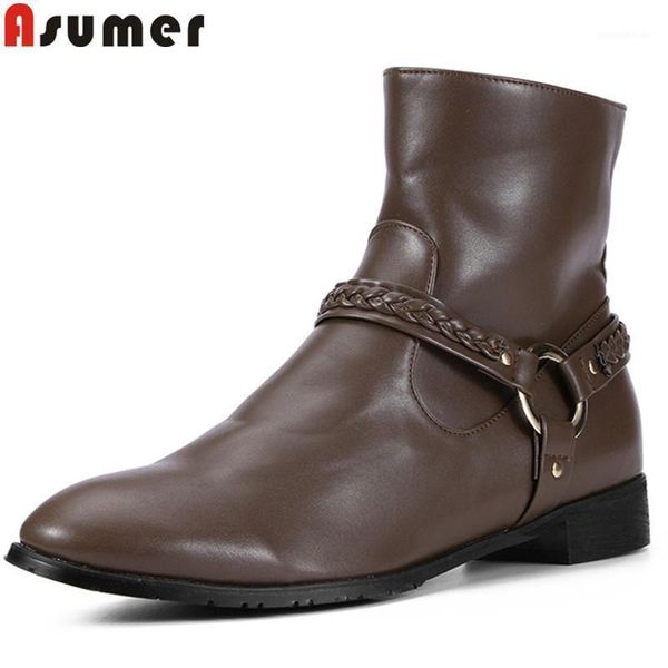 boots asumer plus size 34-48 fashion ankle round toe zip low heels ladies casual comfortable autumn winter 2021 1, Black
boots asumer plus size 34-48 fashion ankle round toe zip low heels ladies casual comfortable autumn winter 2021 1, Black