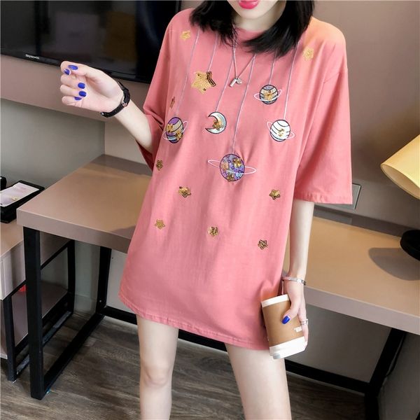 cattle women's embroidered sequins short sleeve with embroidery sequins sequinsbottom up cattle women's embroidered sequins short, White
cattle women's embroidered sequins short sleeve with embroidery sequins sequinsbottom up cattle women's embroidered sequins short, White