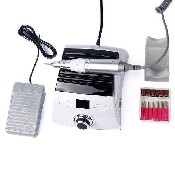 nail art equipment professional electric drill machine 30000 rpm 45w led display with replacement bits tools, Silver
nail art equipment professional electric drill machine 30000 rpm 45w led display with replacement bits tools, Silver