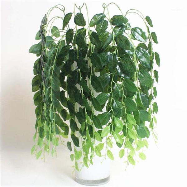 decorative flowers & wreaths artificial silk bean plant wall hanging vine fake flores rattan with green leaves plants for home wedding decor
decorative flowers & wreaths artificial silk bean plant wall hanging vine fake flores rattan with green leaves plants for home wedding decor