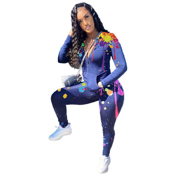cy europe and america cross border womens independent stand inkjet printing pocket loose two-piece suit, Gray
cy europe and america cross border womens independent stand inkjet printing pocket loose two-piece suit, Gray