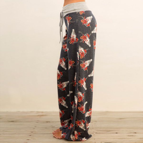 wholesale spring summer women flower prints long pants loose wide leg floral print drawstring sweatpants female plus size pants, White;red
wholesale spring summer women flower prints long pants loose wide leg floral print drawstring sweatpants female plus size pants, White;red