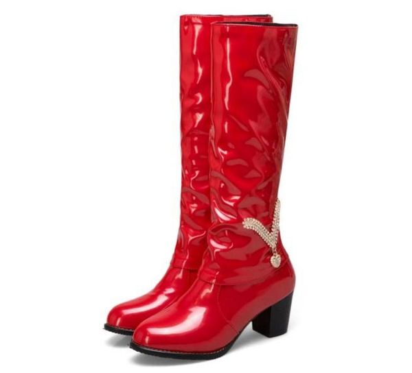 2020 winter with new style fashion high heel coarse heel round head waterproof table women's boots @uom2, Black
2020 winter with new style fashion high heel coarse heel round head waterproof table women's boots @uom2, Black