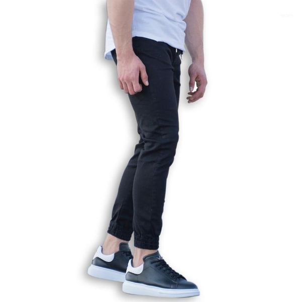 casual 100% cotton denim men joggers in black pants new style good price wholesale offer trend 20211, Blue
casual 100% cotton denim men joggers in black pants new style good price wholesale offer trend 20211, Blue