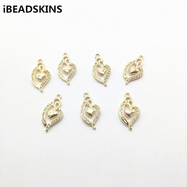 new arrival 23x12mm 50pcs cubic zirconia/copper heart shape charm for jewelry findings earrings parts,hand made jewelry diy t200815, Bronze;silver
new arrival 23x12mm 50pcs cubic zirconia/copper heart shape charm for jewelry findings earrings parts,hand made jewelry diy t200815, Bronze;silver