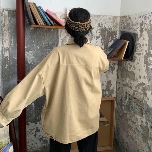 женщины блузки рубашки весна отверните воротник длинный рукав уличная одежда сплошные карманы корейский стиль одиночный погружной все матч c, White;black
женщины блузки рубашки весна отверните воротник длинный рукав уличная одежда сплошные карманы корейский стиль одиночный погружной все матч c, White;black