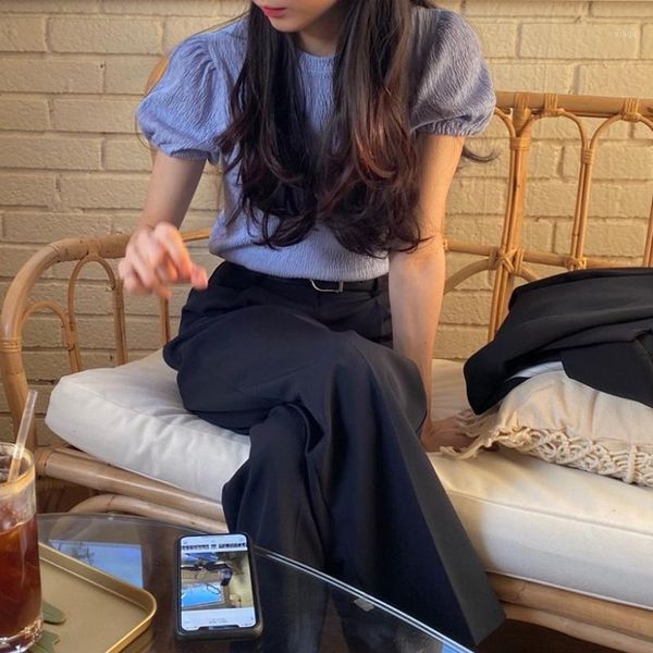 summer korean style two piece sets outfits womens short sleeve crop and high waist wide leg long pants elegant 2 piece sets1, White
summer korean style two piece sets outfits womens short sleeve crop and high waist wide leg long pants elegant 2 piece sets1, White