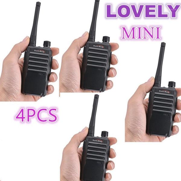 4pcs pmr walkie talkie 5w baofeng xunlibao x1 mini two way radio handheld transceiver frs transceiver1
4pcs pmr walkie talkie 5w baofeng xunlibao x1 mini two way radio handheld transceiver frs transceiver1