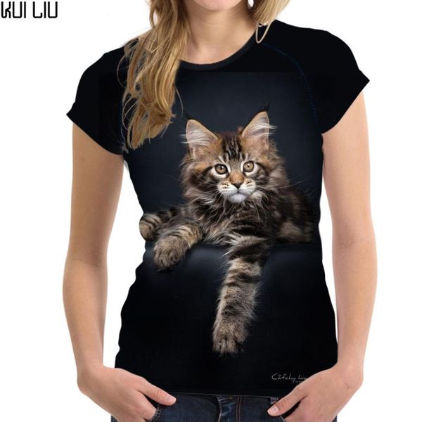 customized brand clothing summer short sleeve women t shirt animal cat printing female elastic tee shirt feminine t-shirt, White
customized brand clothing summer short sleeve women t shirt animal cat printing female elastic tee shirt feminine t-shirt, White