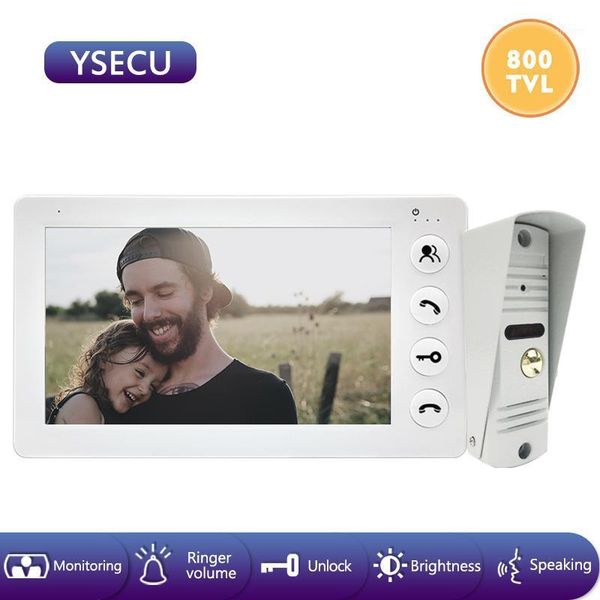video door phones ysecu 7''wired white monitor doorbell intercom color lcd,built-in power supply ,unlock talking phone1
video door phones ysecu 7''wired white monitor doorbell intercom color lcd,built-in power supply ,unlock talking phone1