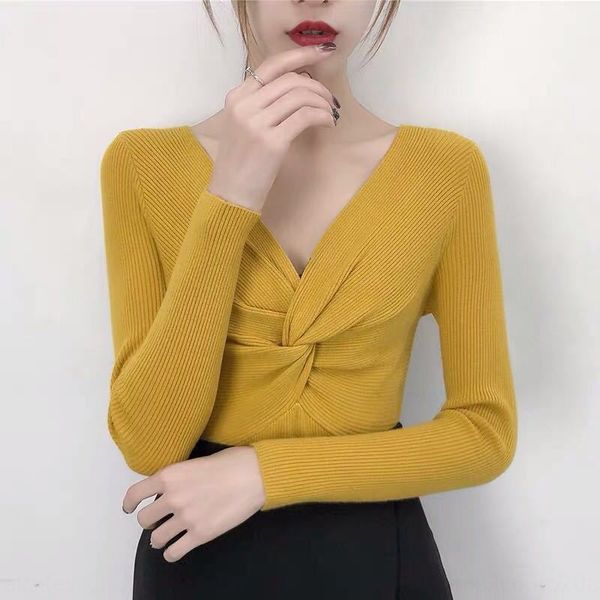 autumn design v-neck careful machine t-shirt feminine underwear sweater sweaterslim fit long sleeve with thin sweater underpin, White;black
autumn design v-neck careful machine t-shirt feminine underwear sweater sweaterslim fit long sleeve with thin sweater underpin, White;black