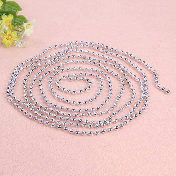 newgarland 2.7m chain tree pearl silver bead beads hanging ornament christmas decorations for home 7
newgarland 2.7m chain tree pearl silver bead beads hanging ornament christmas decorations for home 7