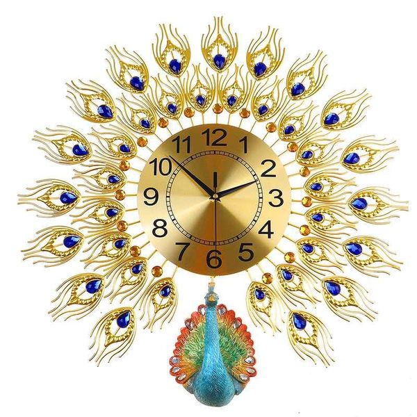 diy peacock mute clock modern european home living room wall clock creatives 3d reloj de pared fashion decorative quartz
diy peacock mute clock modern european home living room wall clock creatives 3d reloj de pared fashion decorative quartz