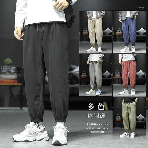 2020 autumn men pants casual solid trousers men fashion loose harem pant korean style male sport pencil pants plus size m-5xl1, Black
2020 autumn men pants casual solid trousers men fashion loose harem pant korean style male sport pencil pants plus size m-5xl1, Black