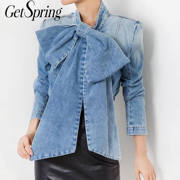 getspring women blouse denim blouse denim shirt long sleeve jean blouses retro bow women shirt all match ladies spring t200321, White
getspring women blouse denim blouse denim shirt long sleeve jean blouses retro bow women shirt all match ladies spring t200321, White