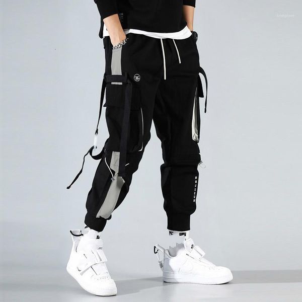 ewq / 2020 spring tide safari overalls for men split joint drawstring pants loose hip hop casual pants male & female 19h-a591, Black
ewq / 2020 spring tide safari overalls for men split joint drawstring pants loose hip hop casual pants male & female 19h-a591, Black