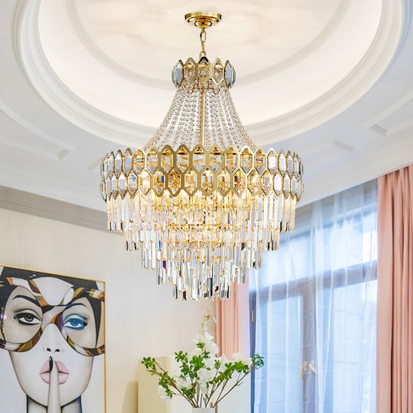 modern crystal chandelier living dining lighting luxury villa round gold crystal lamps new design led home lighting
modern crystal chandelier living dining lighting luxury villa round gold crystal lamps new design led home lighting
