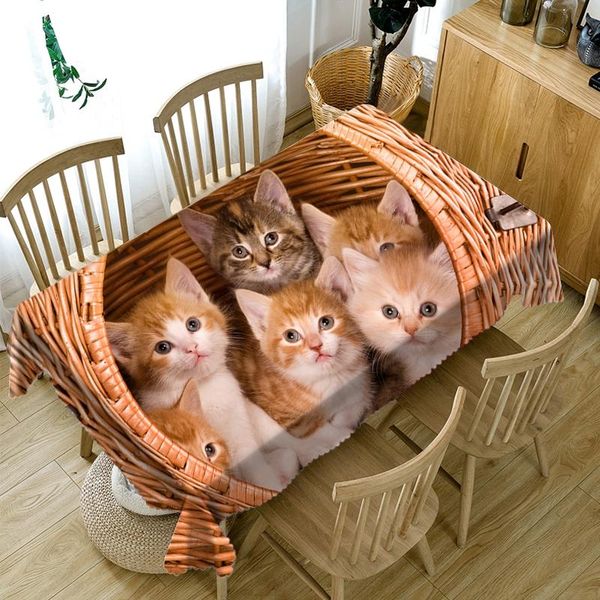 cute kittens in the bamboo basket thicken cotton tablecloth 3d dog and cat washable cloth rectangular and round table cloth
cute kittens in the bamboo basket thicken cotton tablecloth 3d dog and cat washable cloth rectangular and round table cloth