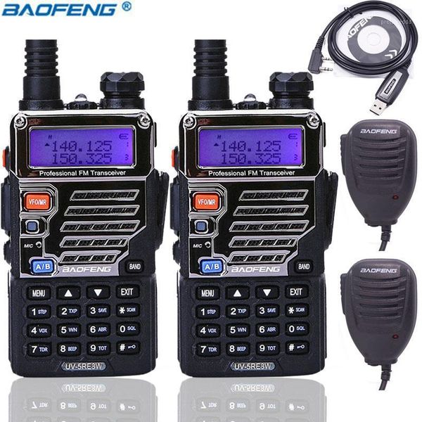 2pcs baofeng uv-5re plus 8w walkie talkie dual band bf-uv5re radio vox handheld 10km long range uv 5re ham radio1
2pcs baofeng uv-5re plus 8w walkie talkie dual band bf-uv5re radio vox handheld 10km long range uv 5re ham radio1