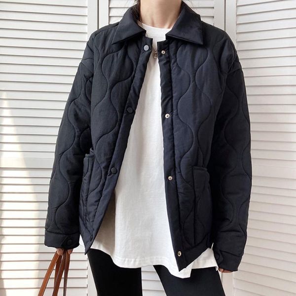 cotton padded jacket ladies fashion casual solid parkas autumn and winter women korean style warm wadded jacket tide base wear1, Black;brown
cotton padded jacket ladies fashion casual solid parkas autumn and winter women korean style warm wadded jacket tide base wear1, Black;brown