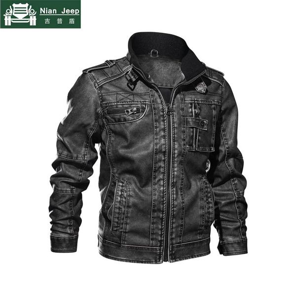 2020 new arrivel motorcycle pu leather jacket men cool bomber coat pilot jacket stand collar plus size 3xl mens jackets & coats, Black;brown
2020 new arrivel motorcycle pu leather jacket men cool bomber coat pilot jacket stand collar plus size 3xl mens jackets & coats, Black;brown
